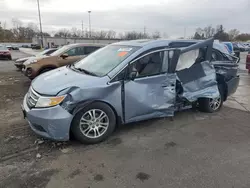 Salvage cars for sale at Fort Wayne, IN auction: 2011 Honda Odyssey EXL