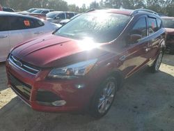 Salvage cars for sale at Ocala, FL auction: 2016 Ford Escape Titanium