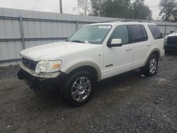 Salvage cars for sale at Gastonia, NC auction: 2008 Ford Explorer Eddie Bauer