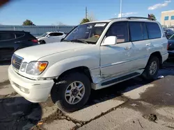 Carros salvage sin ofertas aún a la venta en subasta: 2001 Lexus LX 470