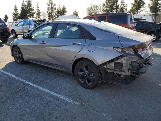 2022 Hyundai Elantra Blue