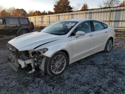 Salvage cars for sale at Grantville, PA auction: 2014 Ford Fusion SE