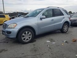 Salvage cars for sale at Lebanon, TN auction: 2007 Mercedes-Benz ML 350