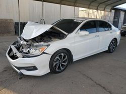 Salvage cars for sale at Fresno, CA auction: 2016 Honda Accord EXL