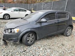 Salvage cars for sale at Waldorf, MD auction: 2015 Chevrolet Sonic LT