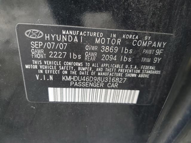 2008 Hyundai Elantra GLS