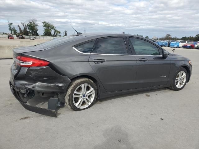 2018 Ford Fusion SE Hybrid