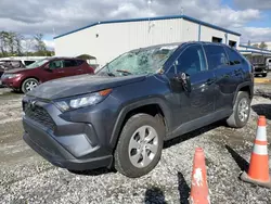 Salvage cars for sale at Spartanburg, SC auction: 2021 Toyota Rav4 LE