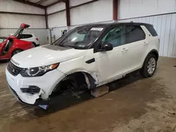 Land Rover Vehiculos salvage en venta: 2017 Land Rover Discovery Sport SE