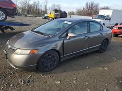 Vehiculos salvage en venta de Copart Baltimore, MD: 2008 Honda Civic LX