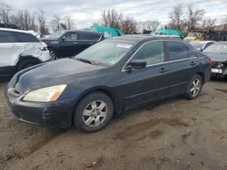 Honda Vehiculos salvage en venta: 2005 Honda Accord EX