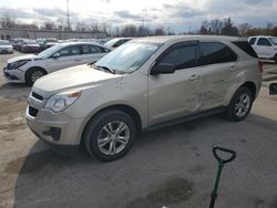 Salvage cars for sale at Fort Wayne, IN auction: 2013 Chevrolet Equinox LS