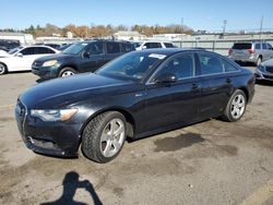 Salvage cars for sale at auction: 2012 Audi A6 Premium Plus