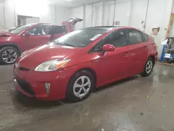 Salvage cars for sale at Madisonville, TN auction: 2013 Toyota Prius