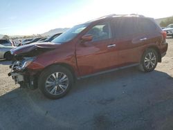 Salvage cars for sale at Las Vegas, NV auction: 2018 Nissan Pathfinder S