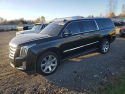 2018 Cadillac Escalade ESV Premium Luxury en venta en Columbia Station, OH