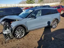 Salvage cars for sale at Davison, MI auction: 2024 Lincoln Corsair