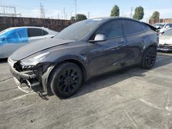 Salvage cars for sale at Wilmington, CA auction: 2022 Tesla Model Y