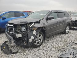 Vehiculos salvage en venta de Copart Cleveland: 2016 Toyota Highlander Limited