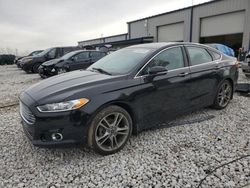 2016 Ford Fusion Titanium en venta en Wayland, MI