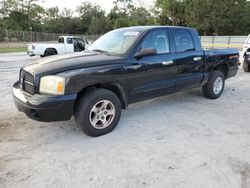 Dodge Dakota Quad slt salvage cars for sale: 2006 Dodge Dakota Quad SLT