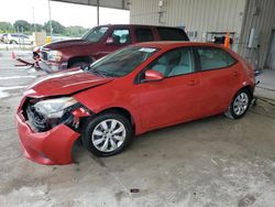 Salvage cars for sale at Homestead, FL auction: 2016 Toyota Corolla L