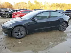 Salvage cars for sale at Seaford, DE auction: 2022 Tesla Model 3