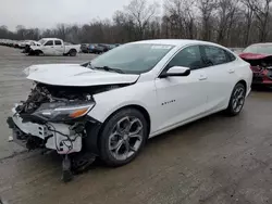 Salvage cars for sale at Ellwood City, PA auction: 2023 Chevrolet Malibu LT