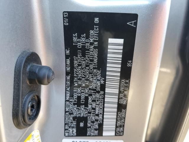 2013 Toyota Sienna LE