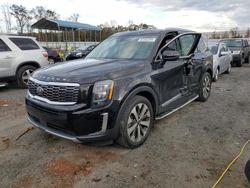 Salvage cars for sale at Spartanburg, SC auction: 2021 KIA Telluride EX