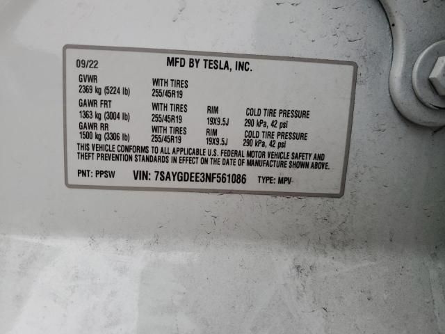 2022 Tesla Model Y