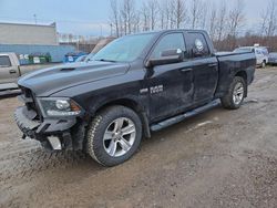 Salvage trucks for sale at Montreal Est, QC auction: 2014 Dodge RAM 1500 Sport