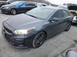 KIA salvage cars for sale: 2021 KIA Forte GT Line