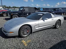 Salvage cars for sale at Riverview, FL auction: 2002 Chevrolet Corvette Z06