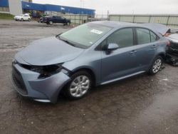 Toyota salvage cars for sale: 2022 Toyota Corolla LE