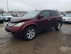 Nissan salvage cars for sale: 2007 Nissan Murano SL