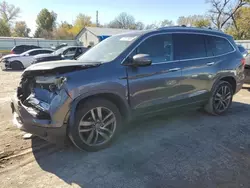 Carros salvage sin ofertas aún a la venta en subasta: 2017 Honda Pilot Touring