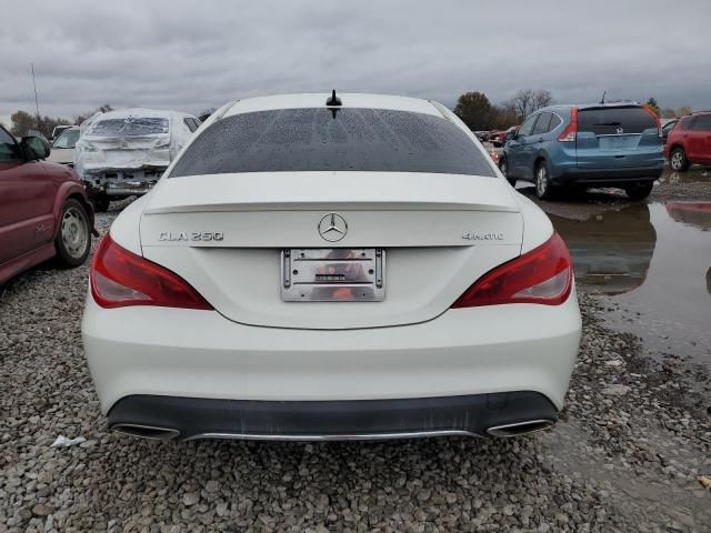 2018 Mercedes-Benz CLA 250 4matic