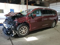 Salvage cars for sale at Ham Lake, MN auction: 2020 Chrysler Voyager LXI