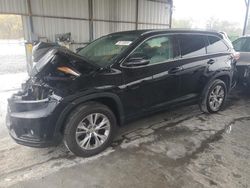 Salvage cars for sale at auction: 2015 Toyota Highlander XLE