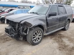 Salvage cars for sale from Copart Wichita, KS: 2015 Ford Expedition XLT