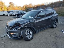 Salvage cars for sale at Baltimore, MD auction: 2021 Jeep Compass Limited