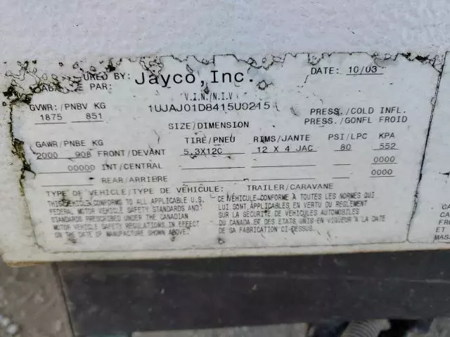 2004 Jayco JAY Flight