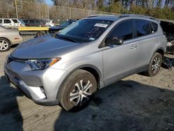 Salvage cars for sale at auction: 2018 Toyota Rav4 LE