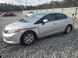 2012 Honda Civic LX en venta en Ellenwood, GA