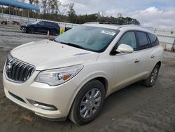 Salvage cars for sale at Spartanburg, SC auction: 2015 Buick Enclave