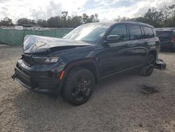 Salvage cars for sale at Riverview, FL auction: 2024 Jeep Grand Cherokee L Laredo