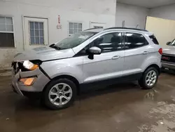 Salvage cars for sale at Davison, MI auction: 2020 Ford Ecosport SE