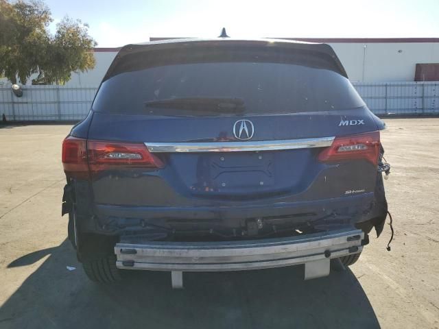 2016 Acura MDX Technology