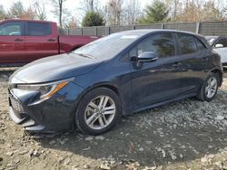 Toyota salvage cars for sale: 2019 Toyota Corolla SE